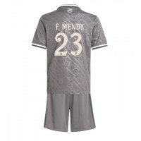 Real Madrid Ferland Mendy #23 Tredje Dräkt Barn 2024-25 Kortärmad (+ Korta byxor)